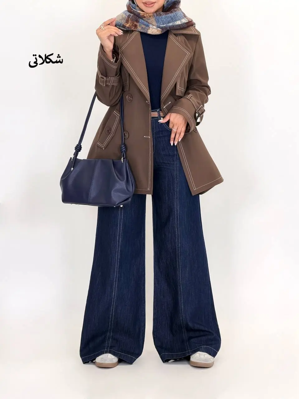 7558-ترنچ کت ژیوان
